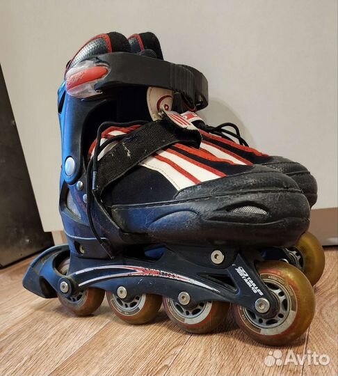 Ролики детские раздвижные, от 35 до 38 размера