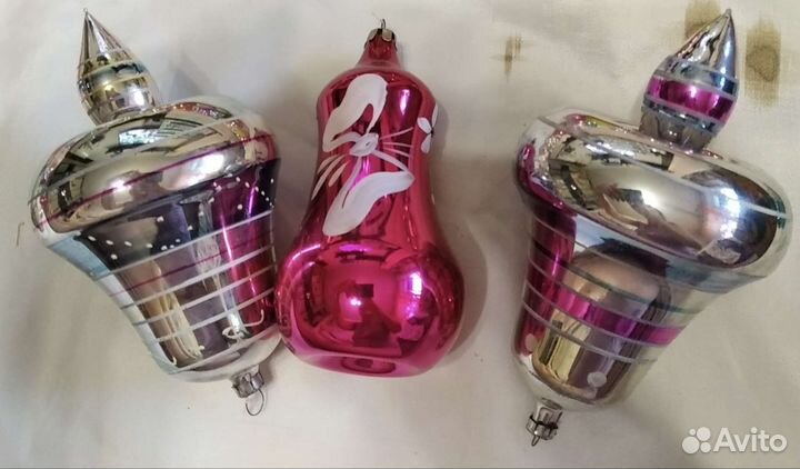 Елочные игрушки СССР