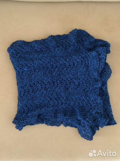 Комплект шапка и шарф ручная вязка