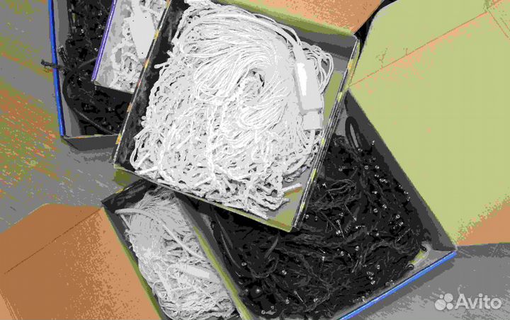 Гирлянда уличная 25м