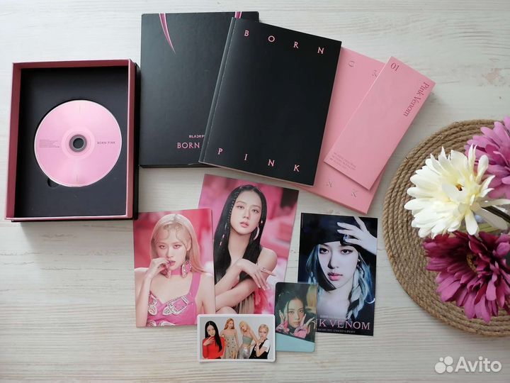 Kpop альбом Blackpink Born Pink Pink Version