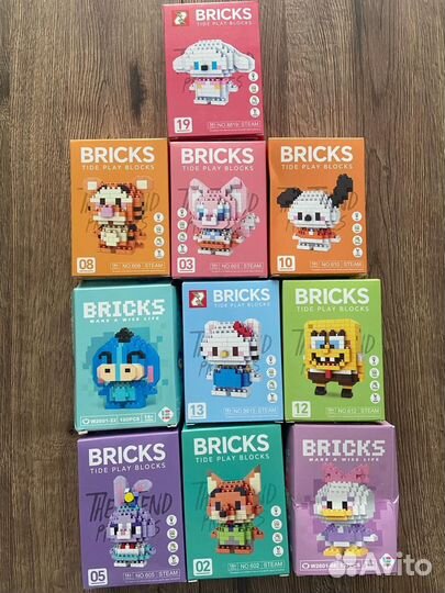 3D конструктор Lego Mini Bricks