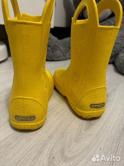 Продам crocs сапоги резиновые