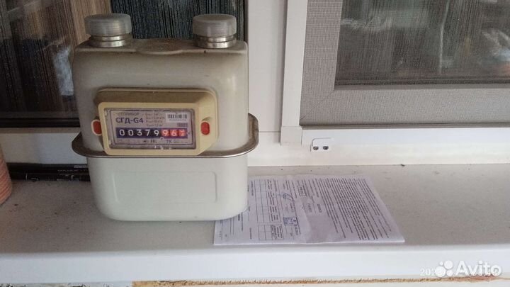 Газовый счетчик g4