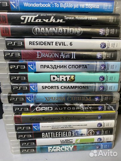 Диски на ps3 Лицензионные