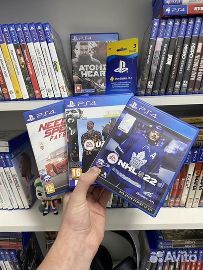 NHL 22 UFC 4 NFC PS4 PS5