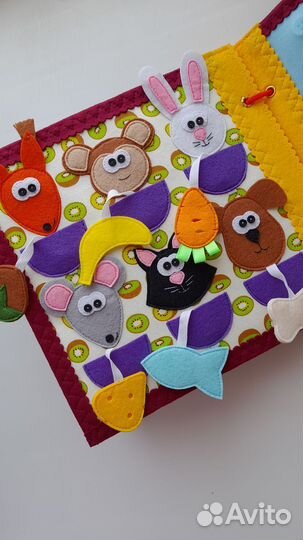 Книжка из фетра