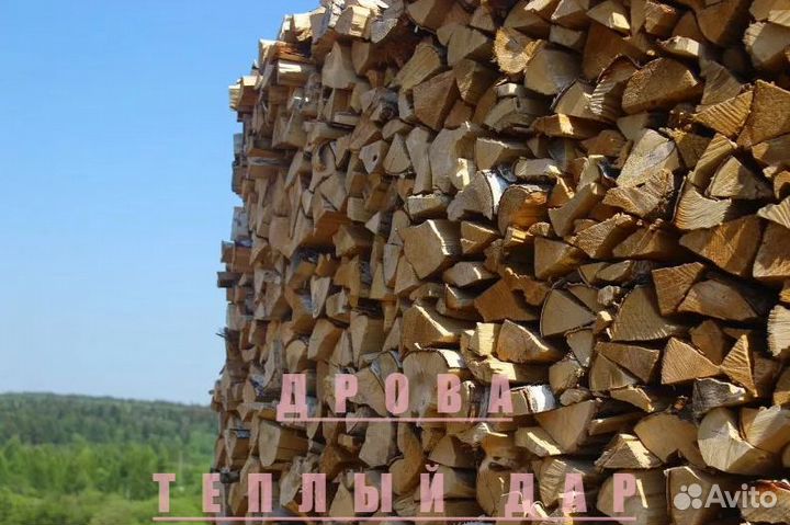 Дрова колотые