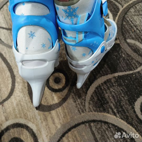 Коньки детские раздвижные 30 33 девочке