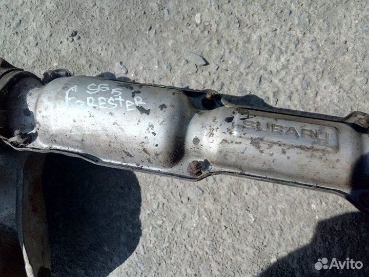 Приемная труба глушителя Subaru Forester SG5 EJ205