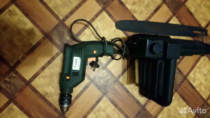 Дрель, электропила