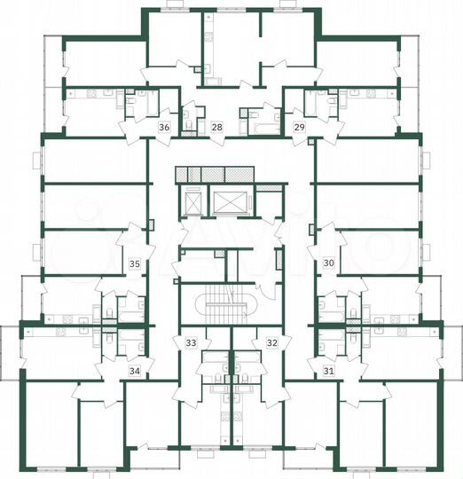 1-к. квартира, 41 м², 5/19 эт.