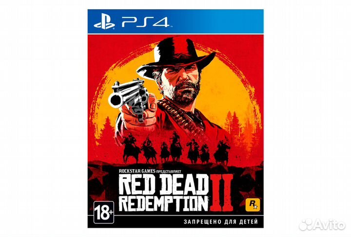 Диск Red Dead Redemption 2 PS4/PS5