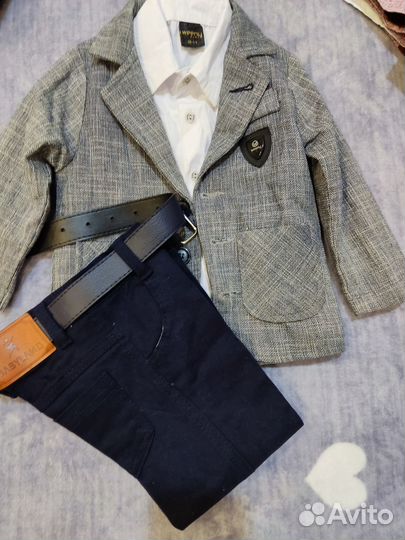 Костюм тройка для мальчика 92 98