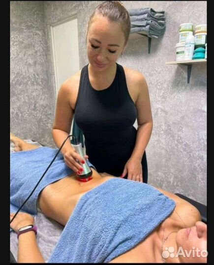 Ручной массаж антицеллюлитный, медовый, LPG