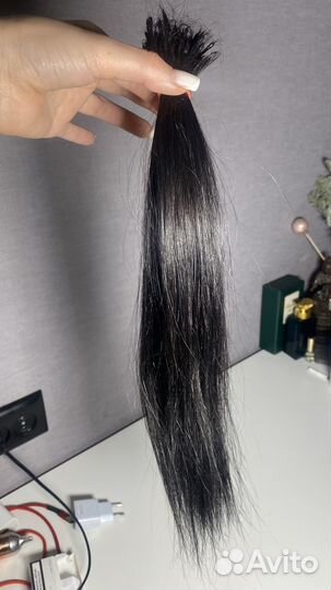 Волосы для наращивания натуральные бу