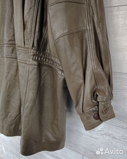 Винтажная кожаная куртка Bogner оригинал