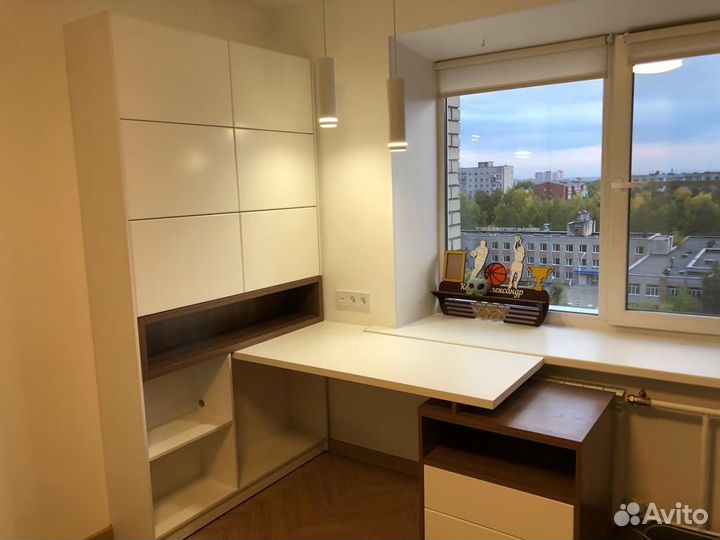 Рабочая зона + шкаф