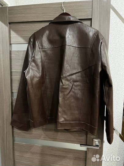 Мужская куртка из искусственной кожи Размер xxxl