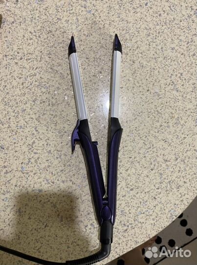 Плойка- щипцы/ выпрямитель 2в1