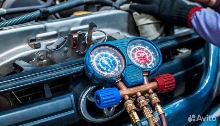 Опрессовка кондиц. BMW X6 2014-2019