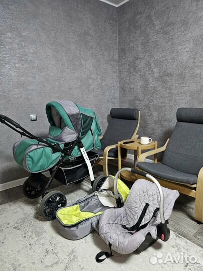Коляска Amelia 3 в 1 идеальное состояние