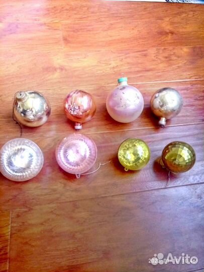 Елочные игрушки времен СССР