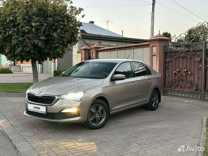 Skoda Rapid 1.6 AT, 2021, 48 600 км