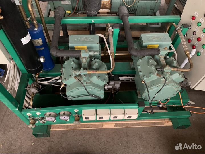 Цхм,Центральная холодильная машина. Bitzer,Bock