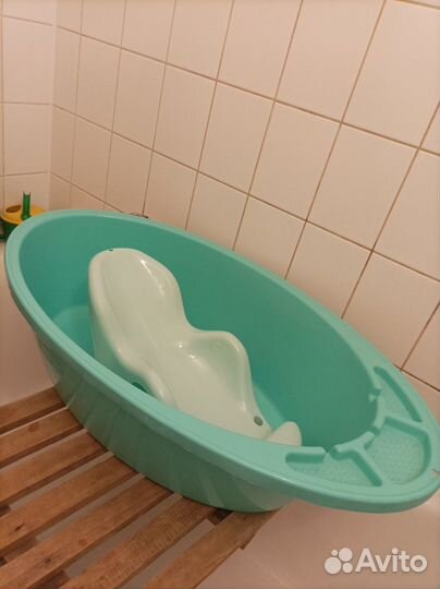 Ванночка для купания и горка