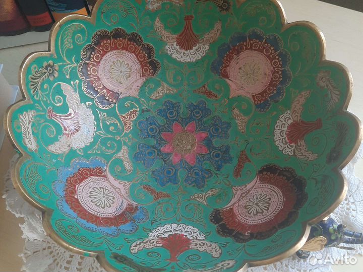 Ваза индия латунь