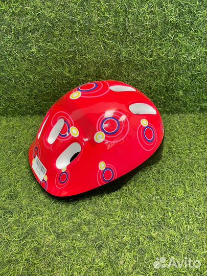 Шлем для головы детский Красный