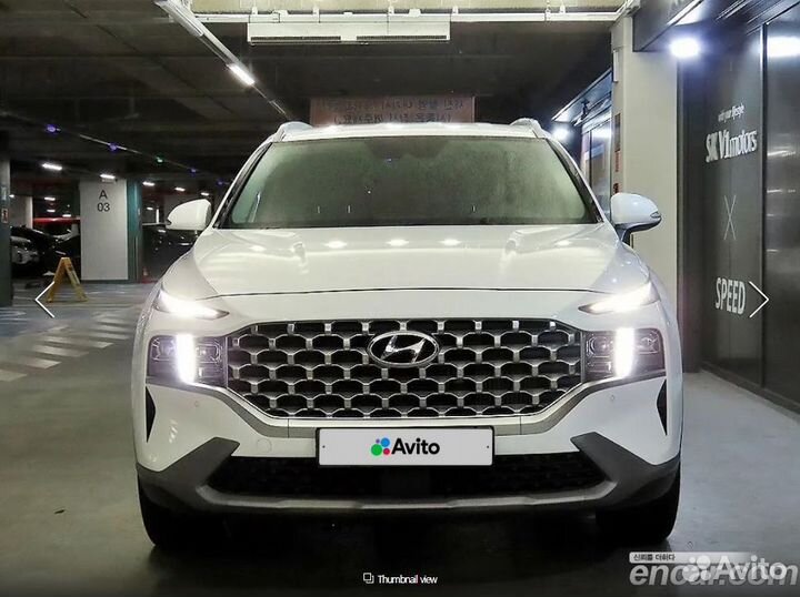 Hyundai Santa Fe 2.2 AMT, 2020, 28 592 км
