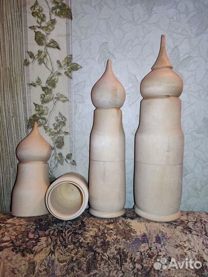 Деревянная заготовка футляр для бутылки