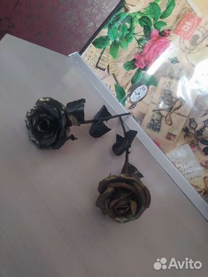 Кованые розы