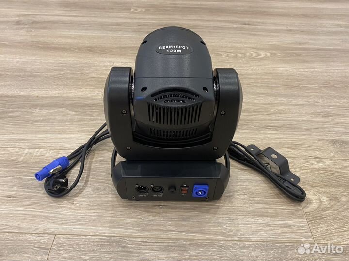 Светодионая вращающаяся голова 120w led beam