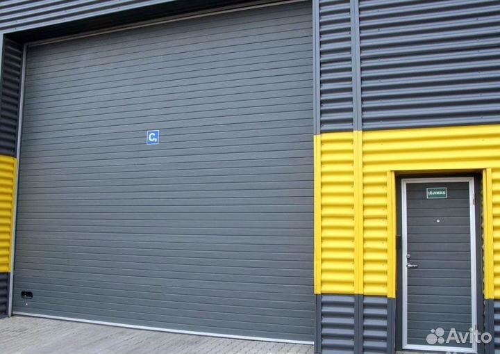 Ворота секционные гаражные