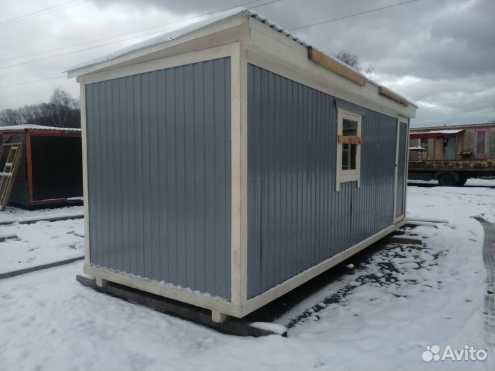 Бытовка 6х2.3м утепленная новая