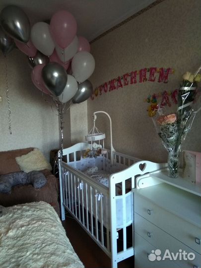 Кроватка Топотушки Оливия-5 и матрас