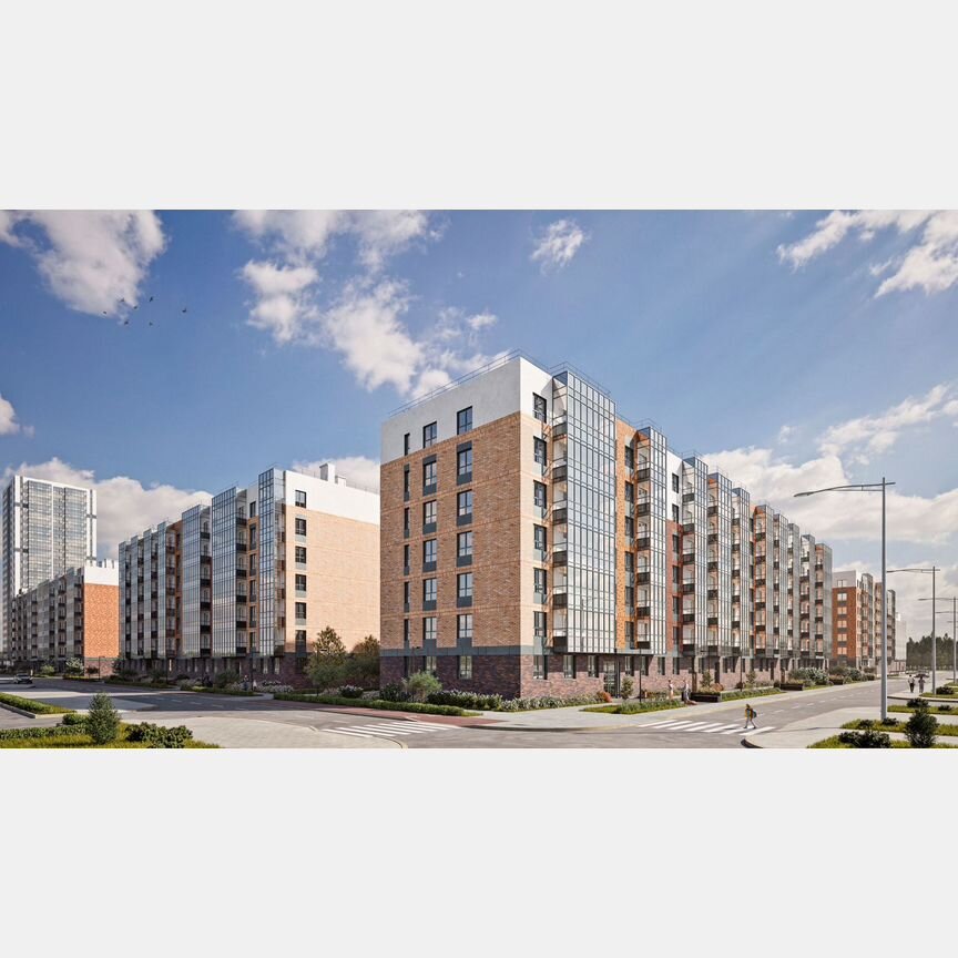 2-к. квартира, 57,1 м², 1/7 эт.
