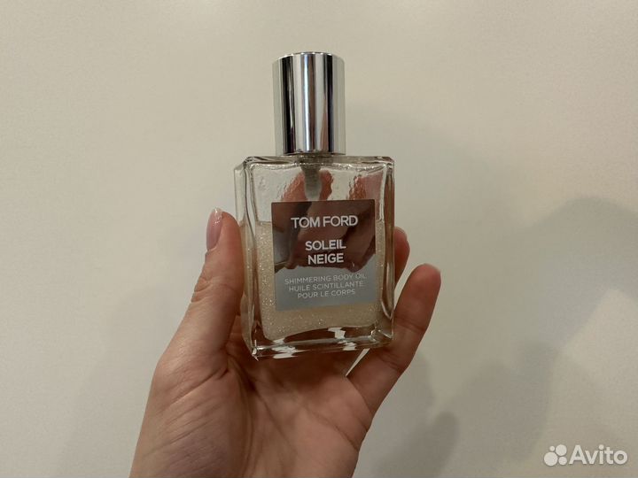 Tom Ford soleil neige shimmering body oil масло