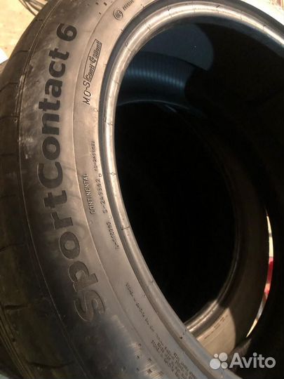 Continental SportContact 6 ContiSilent 275/45 R21 и 315/40 R21
