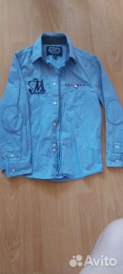 Рубашка для мальчика 122р