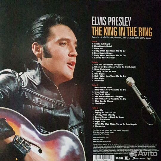 Виниловая пластинка Presley, Elvis, The King In Th