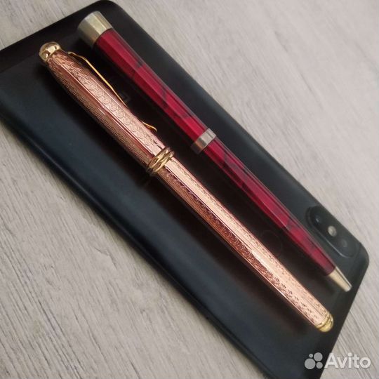 Ручки перьевая и шариковая одним лотом