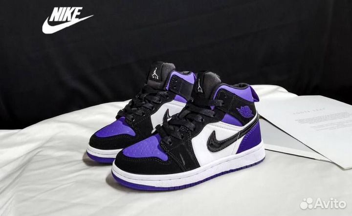 Кроссовки nike air jordan 1 детские (31-36)