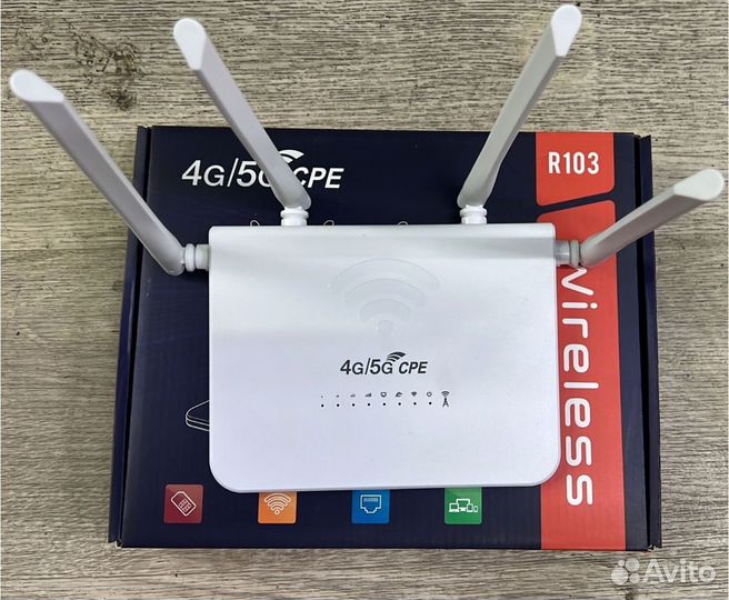 Роутер 4g сим-кат Wi-Fi точка доступа CPE R103