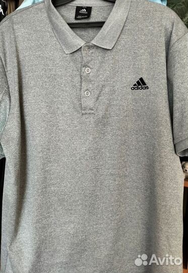 Футболка polo мужская adidas