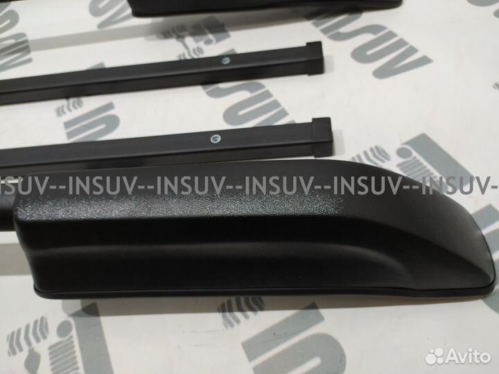 Рейлинги (черные) Нива 2121 усиленные VM