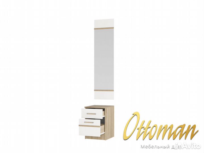 Зеркало с тумбой в прихожую